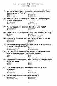 The Ultimate Geography Quiz Book