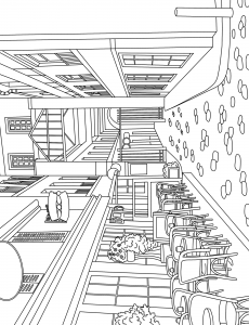 Pretty Paris: The Coloring Book