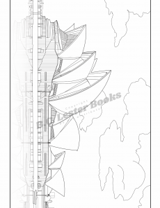 Landmarks Of the World Coloring Book