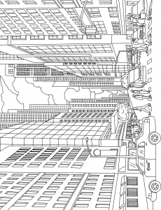 The Vibrant New York Coloring Book