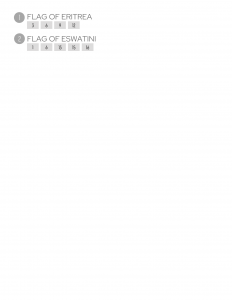 Flags Of The World Coloring Book Interior