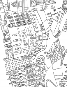 Lovely London: The Coloring Book