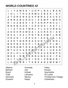 The Ultimate Geography Wordsearch Adult