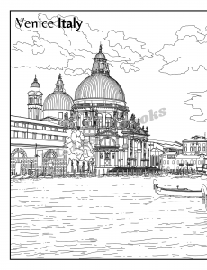 Iconic Cityscapes The Coloring Book