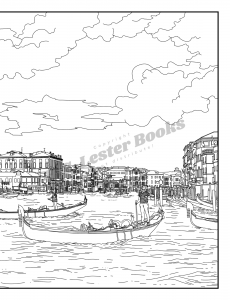 Iconic Cityscapes The Coloring Book