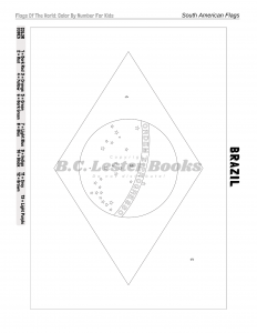 World Flags Color By Number Kids