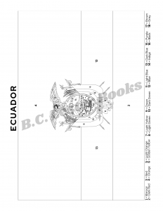 World Flags Color By Number Adult Interior