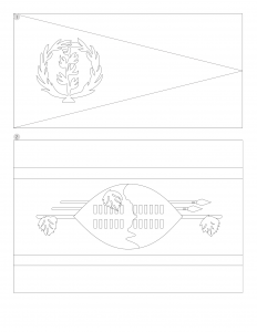 Flags Of The World Coloring Book Interior