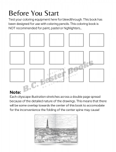 Iconic Cityscapes The Coloring Book