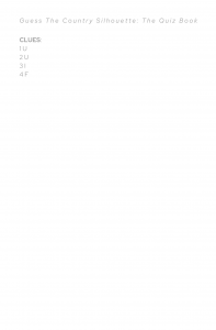 Guess The Country Outline Quiz