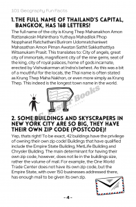 Mind Bending Geography Fun Facts