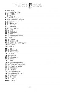 The Ultimate History Quiz Book