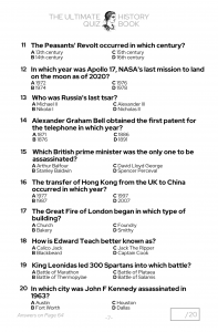 The Ultimate History Quiz Book