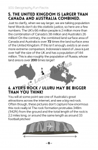 Mind Bending Geography Fun Facts