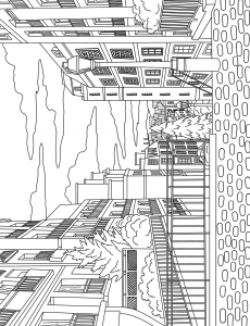 Pretty Paris: The Coloring Book