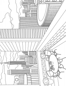 The Vibrant New York Coloring Book