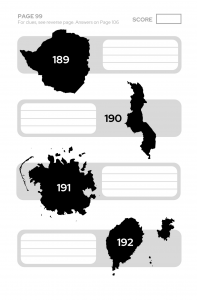 Guess The Country Outline Quiz