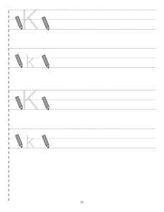 Adventure Theme Letter Tracing